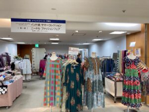 【船橋5/21〜5/27開催】本日スタート！東武百貨店 船橋店にて「インド綿サマーコレクション」開催中
